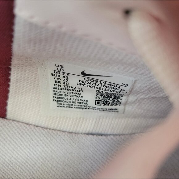 ❤️Nike Air Force 1 Low Shadow Sz 10 Women Shoes Pink Burgundy Sneaker CI0919-601 - Picture 13 of 14